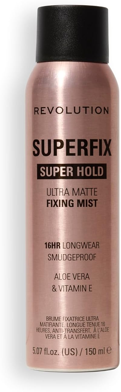 Makeup Revolution Super Fix Misting Spray Matte Finish Long Lasting Hold