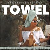 GC Gaveno Cavailia Large Towels Bath Sheet 4 Pack 450 GSM 75x135 cm view 7