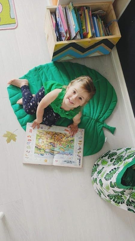 leaf rug nursery