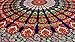 CORs Multi-colored Mandala Tapestry Indian Wall Hanging, Bedsheet, Coverlet Picnic Beach Sheet , Superior Quality Hippie Wall Tapestry or Bedspread in Organic Cotton Tree of Life 95 x 85 Inches