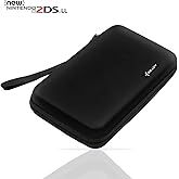 BEADY Carrying Case for Nintendo NEW 2DS XL、NEW 2DS LL、3DS、NEW 3DS、DSi、DSLite Storage case Console Storage case Black