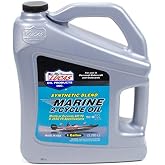 Lucas Oil Products 2 Stroke Oil, 2-Cycle Marine, Semi-Synthetic, 1 gal Jug, Each