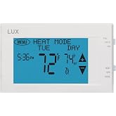 TX9600TS Programmable 7-Day Large Touchscreen Heating Cooling Thermostat, White