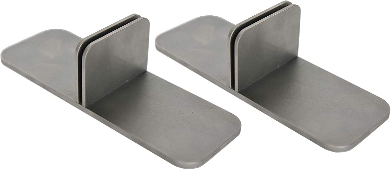 PlexiDirect Stainless Steel Feet/Clamps for Perspex Screen Clamp Holder