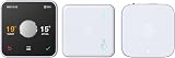 Hive Thermostat for Heating with Hub Black Chrome – Combi Boiler compatible view 3