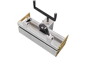 KONLEYA 14'' Belt Fasteners Manual Roller Lacer PVC PU Conveyor Belt Tool Splice Assembler Roller Lacemaker for Flexco Alligator/Wire Hook/Spike Fasteners with 2 Face Strips