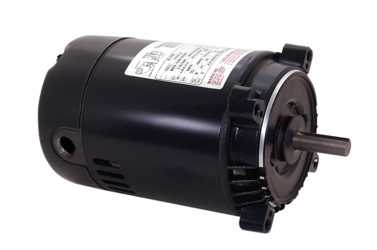 A.O. Smith K1072 3/4 HP, 115/230 Volts, 14.8/7.4 Amps, 1.5 Service Factor, 56C Frame, Reversible Rotation Jet Pump Motor