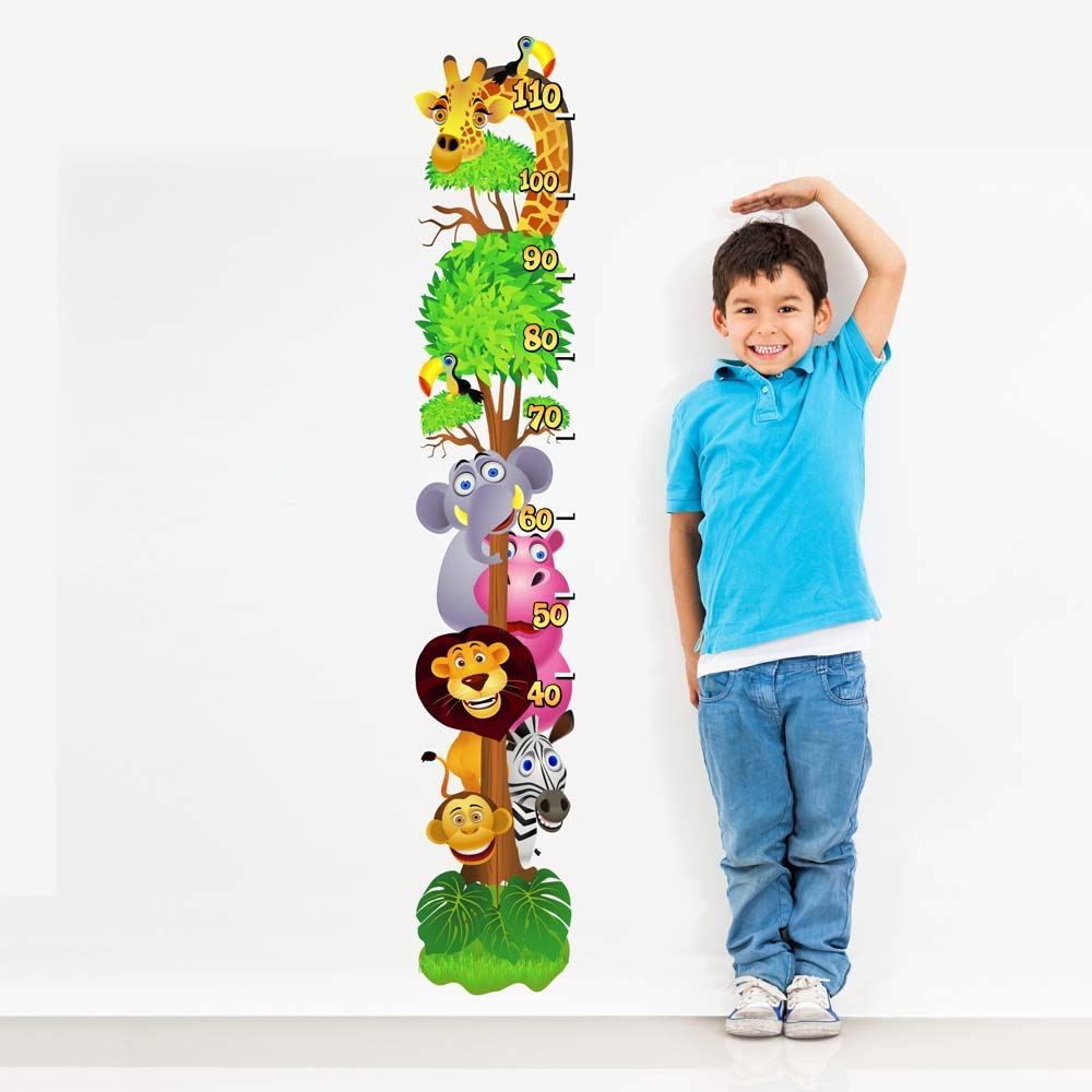 kina - UVB00307 Meters Children Wall Decoration in Transparent PVC Wall Stickers - Size 20x120