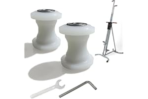 Auterflym Pulley Wheel for Vertical Climber,2pc Wheel Replace for Original Compact Mountain Climber, Stair Stepper Exercise Machines - MXC 2.0 & Climber Classic 1.0 Wheel Replacement Parts