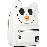 Disney Nightmare Before Christmas Zero The Dog PU Leather Cute Mini Backpack Purse Tote Bag Small Travel backpack 12 Inch