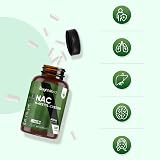 WeightWorld NAC N-Acetyl-Cysteine 600mg 180 Capsules Vegan Gluten-Free view 3