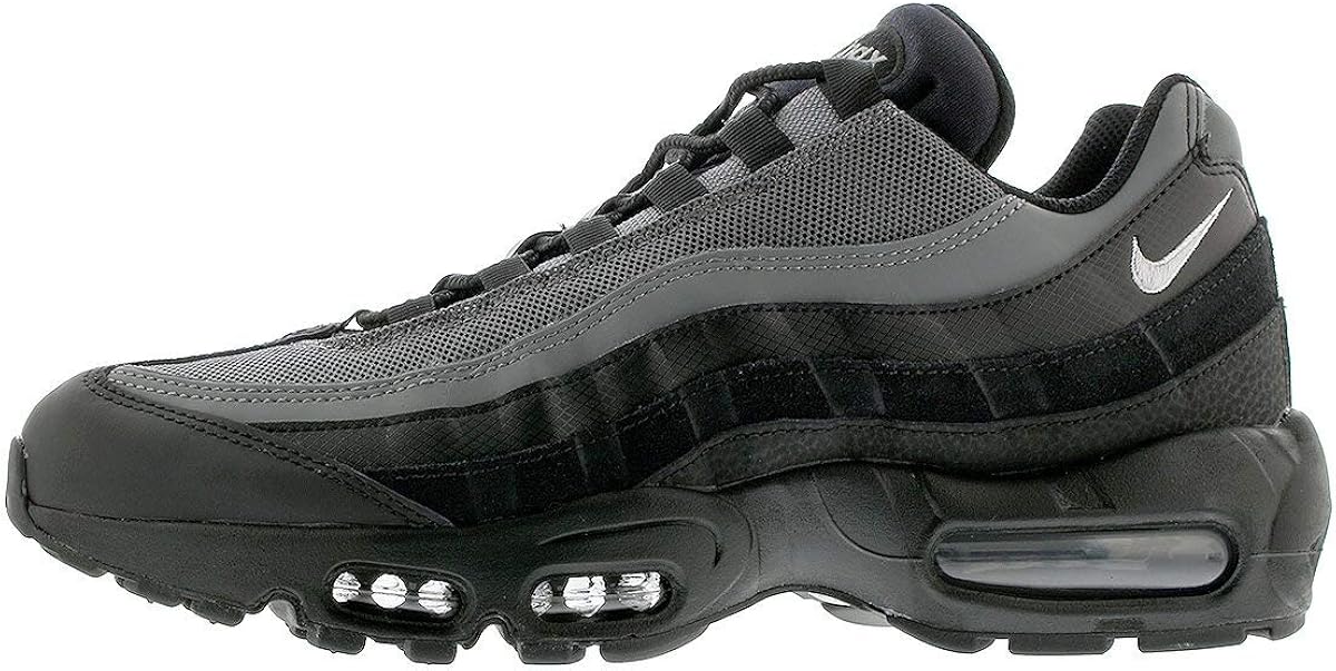 nike air max 95 essential black white & grey