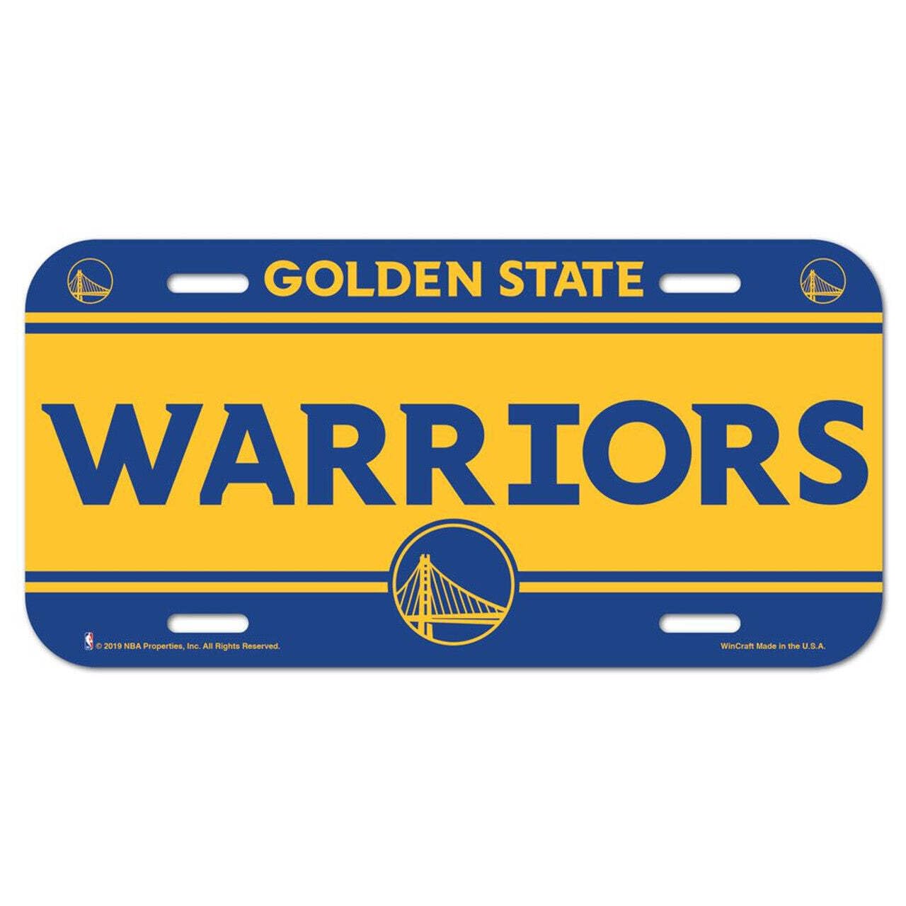 Officially Licensed NBA Golden State Warriors Sign Board 15x30 cm