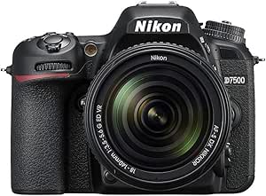 Nikon D7500 20.9MP DSLR Camera with AF-S DX NIKKOR 18-140mm f/3.5-5.6G ED VR Lens, Black