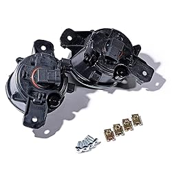 Pair 80W Real Glass Lens XML2 LED Fog Lights