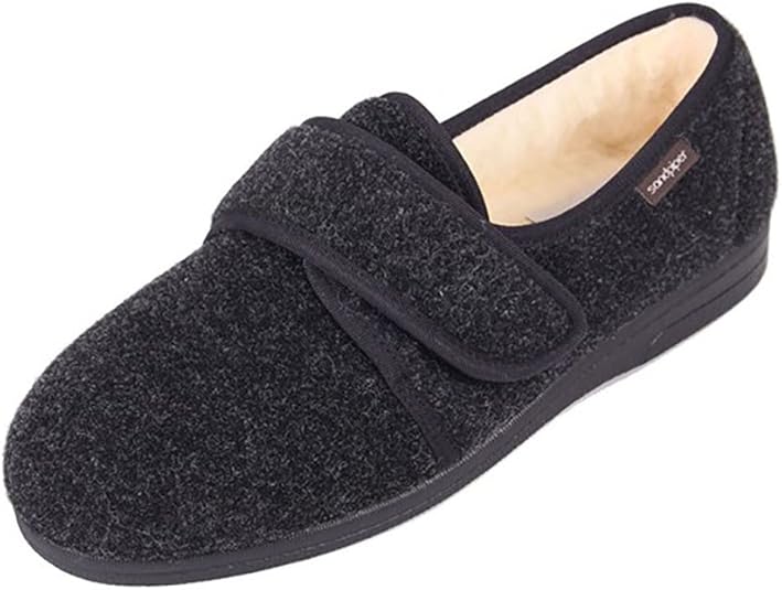 mens slippers wide width 6e