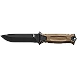 Gerber StrongArm Fixed Blade Knife with Fine Edge - Coyote Brown