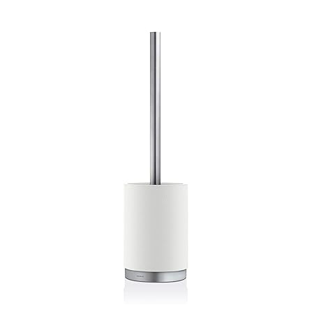 blomus 68850 Ara WC-Bürste, Edelstahl, weiß, 10 x 10 x 45 cm