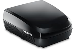 Dometic FreshJet 3 Series, RV Rooftop Standard Air Conditioner, 13.5K BTU, Black, Cool Only, No Pre-Installed Controls, Single or Multi-Zone
