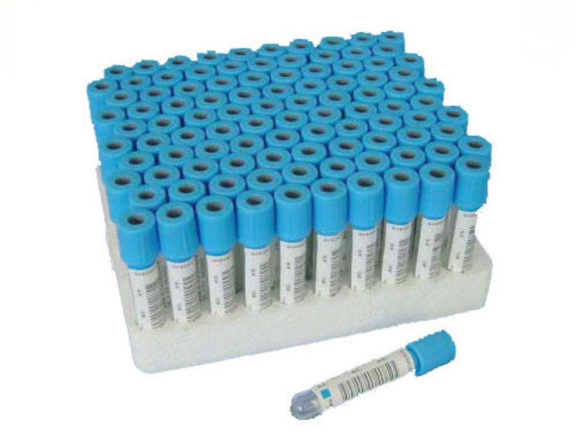 VACUTAINER TUBE PLASTIC 2.7ML13X75MM LT BLU 100/BX 10BX/CS BD
