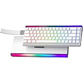 Strikonx X Aula Hero 68 HE Hall Effect Gaming Keyboard Wired, 68keys | 65% Magnetic Switch Keyboard with Rapid Trigger Mode, 8KHz Polling Rate, PBT Keycaps, RGB Lightbox&amp;Backlit Gaming Keyboard