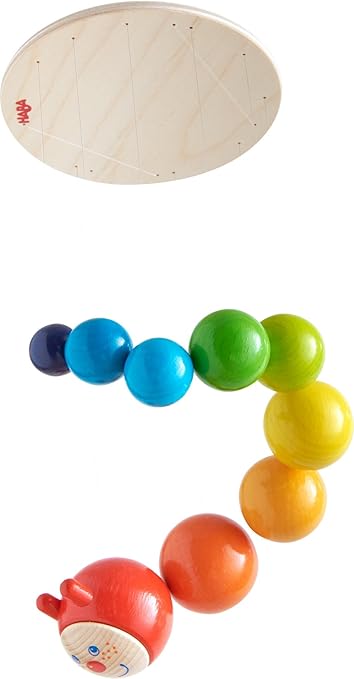 Amazon Co Jp Haba ハバ モビール カラフルいも虫 Ha303530 知育玩具 おもちゃ