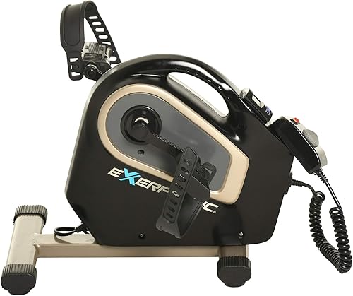 Exerpeutic 2000M Motorized Under Desk Exercise Bike Electric