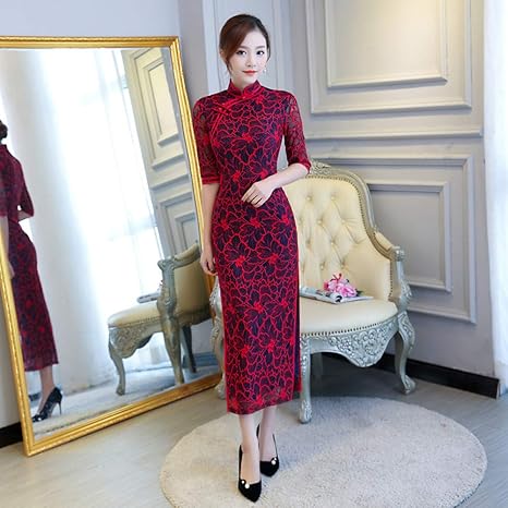 vestito lungo di giorno