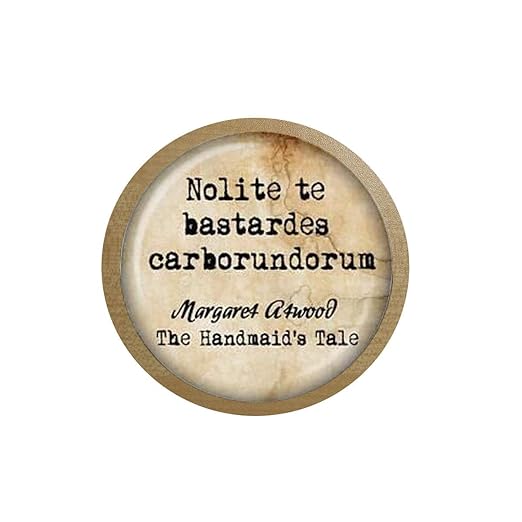 bab Collar de Margaret Atwood Nolite te Bastardes de Carborundorum ...