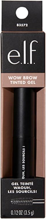 e.l.f. Wow Brow Gel Taupe Volumizing Buildable Wax-Gel 3.5g Fiber-Infused view 4