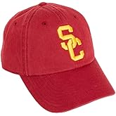 Desert Cactus USC Baseball Hat University of Southern California Trojans Brimmed Embroidered Hats Adult (Style AB)