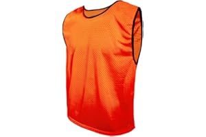 SPORTSBIBS Pinnies Sport Strong Child Youth Teen Adult Bibs Soccer Basketball Football Running Scrimmage Team Practice Jersey