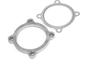 3in 4 Bolt Turbo Exhaust Downpipe Flange Gasket Kit Fit for Garrett's Turbo Series T3 T3/T4 GT30 GT30/GT35, for T4 GT35 T3/60