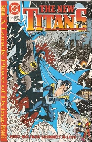 Batman A Lonely Place Of Dying