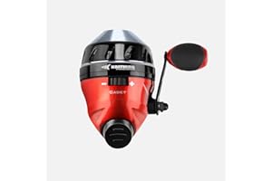 KastKing Cadet Spincast Fishing Reel, Trouble-Free Push-Button Bait Casting Design, 3.1:1 Gear Ratio, Dual Stainless-Steel Pickups,Low-Profile Design,Pre-Spooled with Monofilament Line