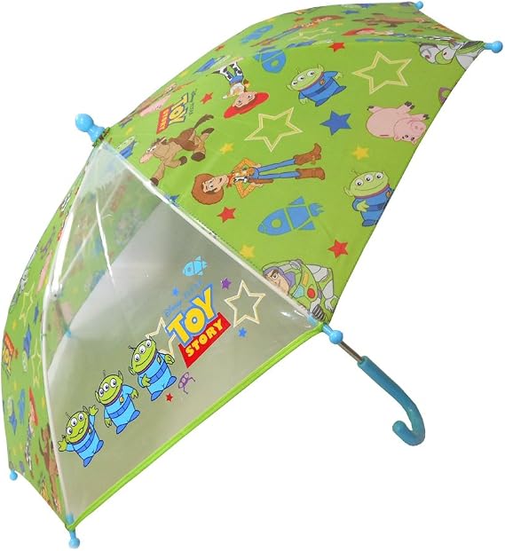 Amazon Co Jp Disney ディズニー トイストーリー キャラクターキッズ傘 ５０ｃｍ ワンタッチタイプ レイン グッズ 雨 服飾 レイン ファッション 梅雨 子供 傘 かさ アンブレラ ギフト プレゼント 服 ファッション小物