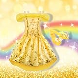 MELAND Princess Costumes for Girls 16 Pieces Dress Up Set 3-6 Years view 5