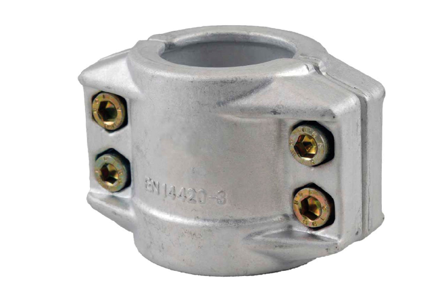 Dicsa ALAB01084087 Aluminium Clamp, EN 14420-3 For Hose, Ø Int 84 mm-87 mm