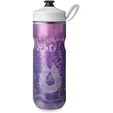 HydraPak | Polar Bottle - Polar Sport Insulated Water Bottle - BPA-Free, Sport & Bike Squeeze Bottle with Handle (Pulse Purple, 600ml / 20oz)