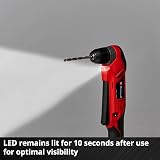 Einhell 18V Cordless Right Angle Drill TE-AD 18 Li-Solo 45Nm 10mm Chuck LED view 7