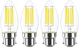 Lamsky 6W B22 Bayonet LED Filament Candle Light