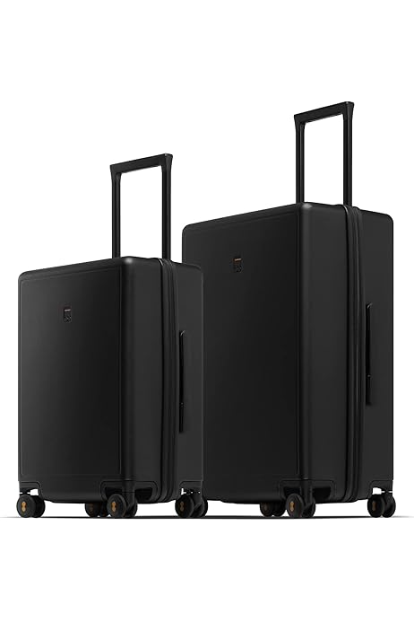 Matte black luggage set Clearance
