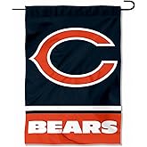 Chicago Bears C Logo Double Sided Garden Flag