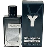 Yves Saint Laurent YSL Y Men Perfume Parfum MINI EDP splash on SMALL TRAVEL SIZE 7.5 ml / 0.25 Fl oz - 0624