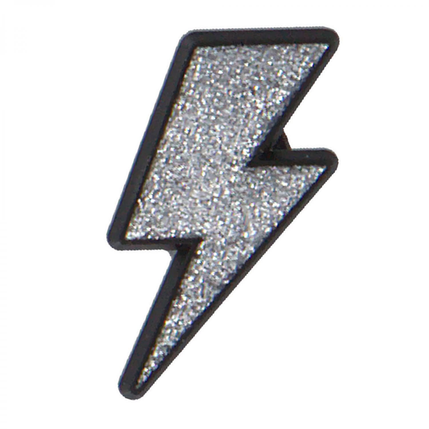 lightning bolt croc charm