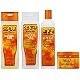 Cantu Cleansing Cream Shampoo + Conditioner + Curl Activator Cream + Define & Shine Custard"Set"