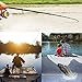 Rod and Reel Combo Carbon Fiber Telescopic Fishing Poles and Spinning Reels Saltwater for Bass Trout
