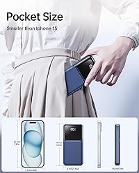 Portable Charger with Built in Cable - 20000mAh