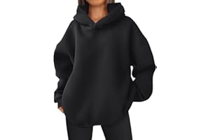 EFAN Womens Oversized Hoodies Fleece Hooded Sweatshirts Fall Fashion Outfits 2025 Cute Clothes with Pockets