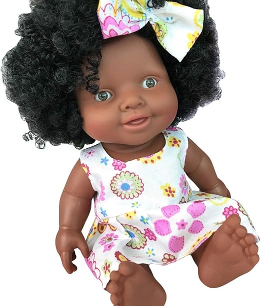 Amazon Com Alivegot Baby Movable Joint Black Girl Dolls African